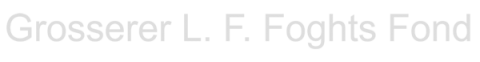 Grosserer L. F. Foghts Fond logo